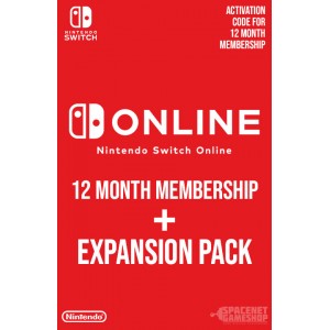 Nintendo Switch Online 12 Month Individual Membership + Expansion Pack eShop-Key [EU]